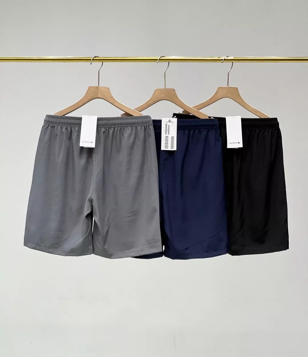 라코스테 악어 로고 기능성 반바지 상세 이미지 5