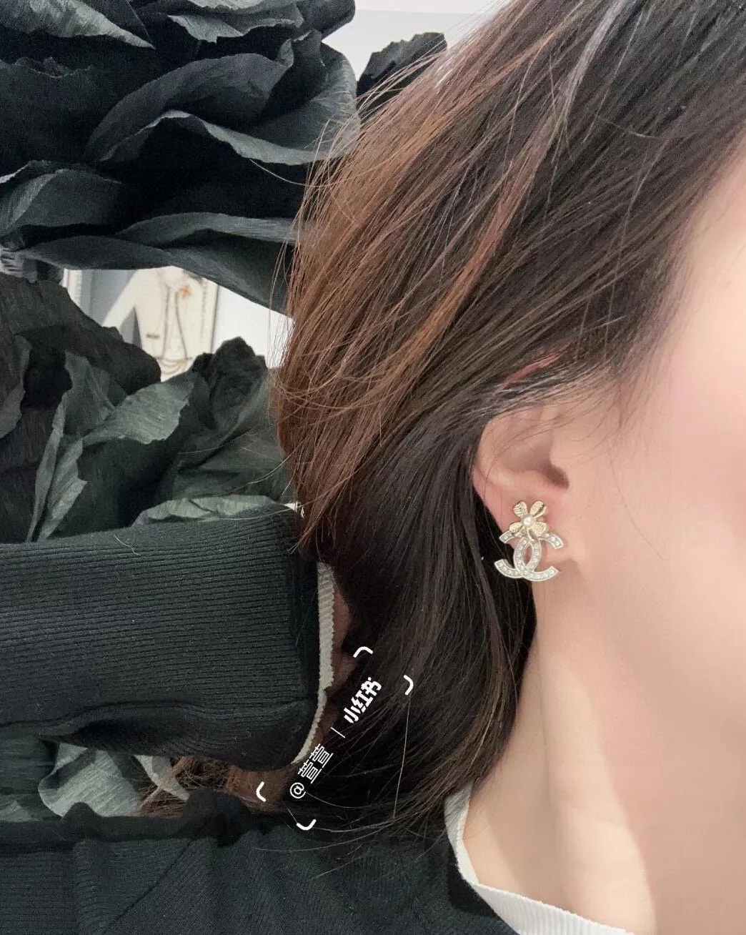 샤넬 플라워 클로버 이어링 상세 이미지 7