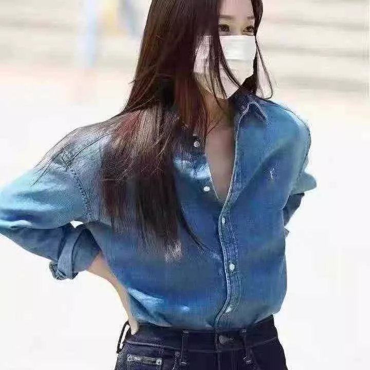 랄프로렌 마구 자수 옥스포드 데님 셔츠 상세 이미지 36
