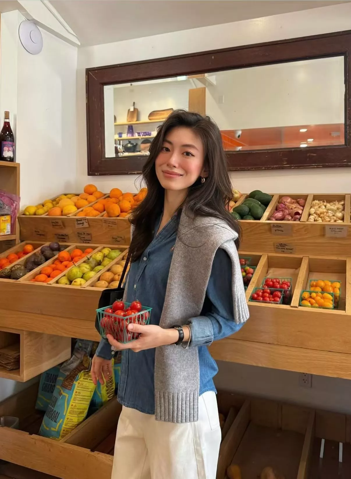 랄프로렌 마구 자수 옥스포드 데님 셔츠 상세 이미지 32