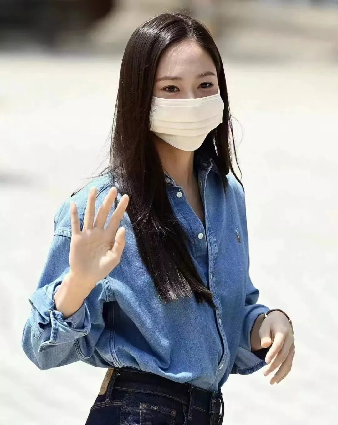 랄프로렌 마구 자수 옥스포드 데님 셔츠 상세 이미지 31