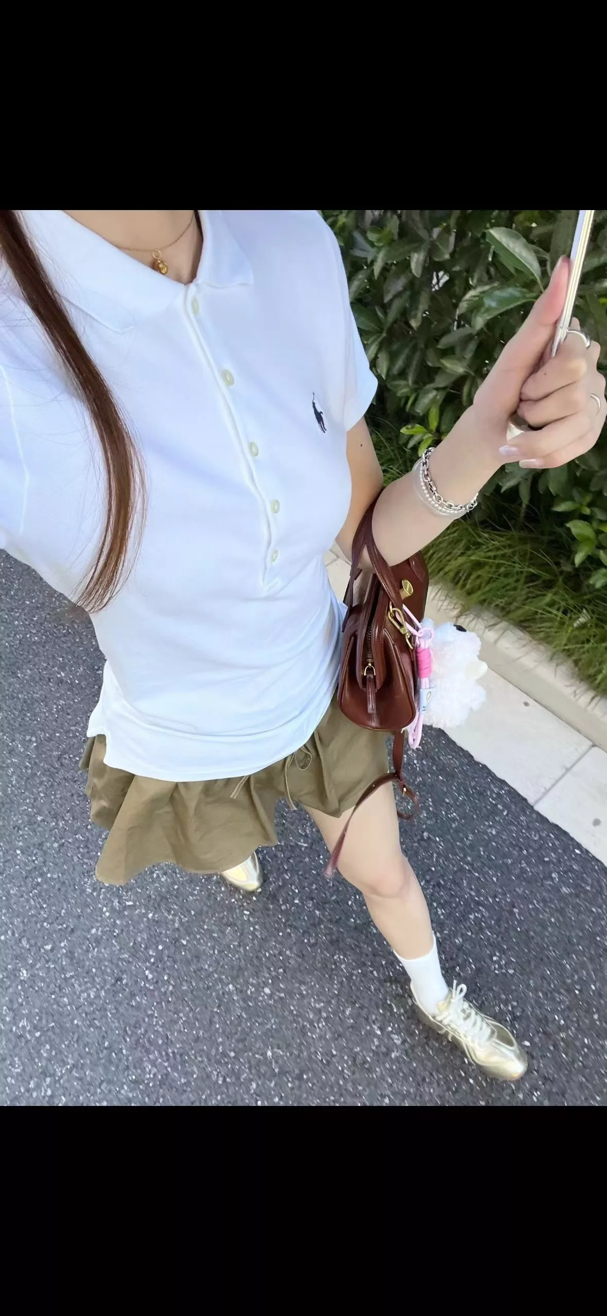 랄프로렌 여성 클래식 슬림핏 반소매 폴로탑 상세 이미지 26
