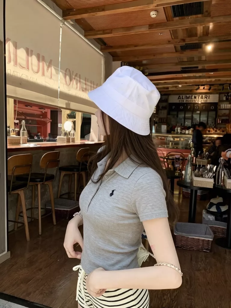 랄프로렌 크롭 반소매 폴로 티셔츠 상세 이미지 15
