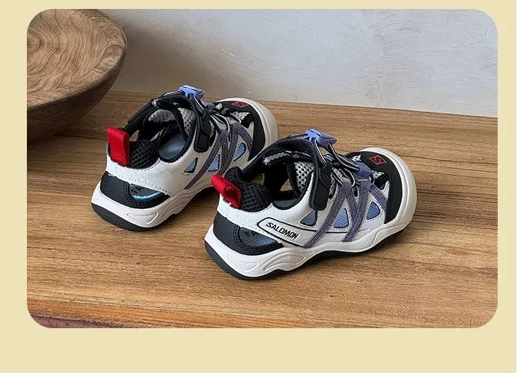 살로몬 아동용 밴딩 버클 토캡 샌들 상세 이미지 3