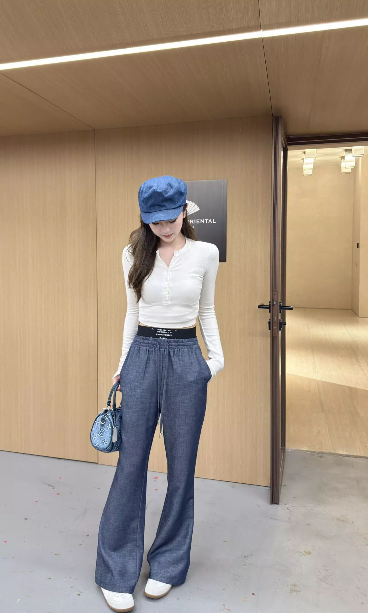 메종마르지엘라 허리밴딩 와이드 팬츠 상세 이미지 12