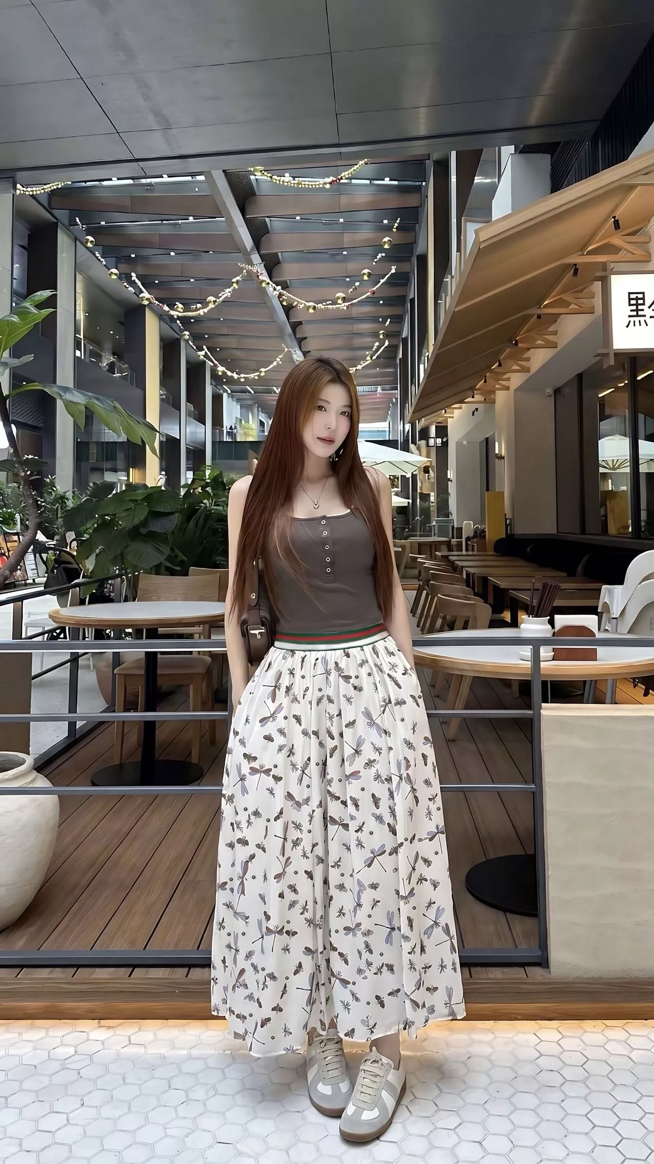구찌 잠자리 프린트 스커트 상세 이미지 18