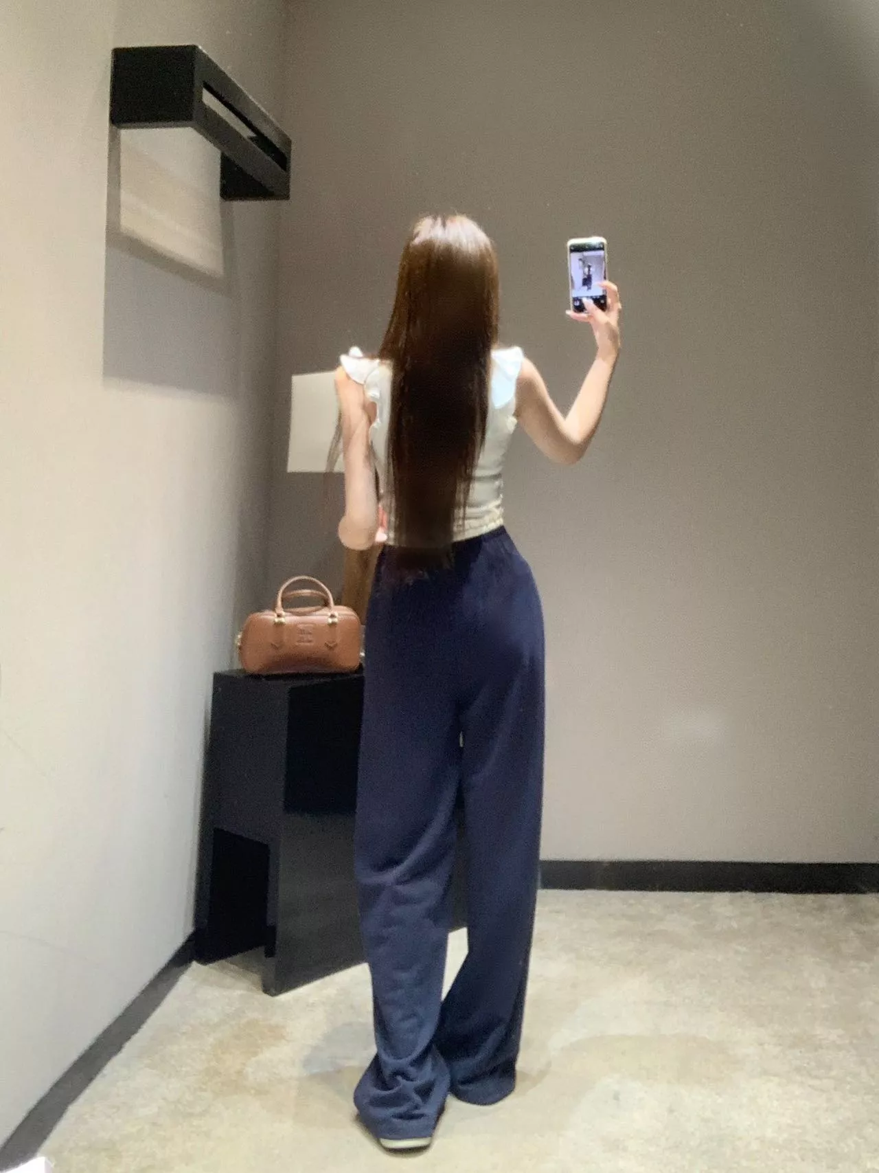 디올 로고 밴드 플리츠 스커트 상세 이미지 18