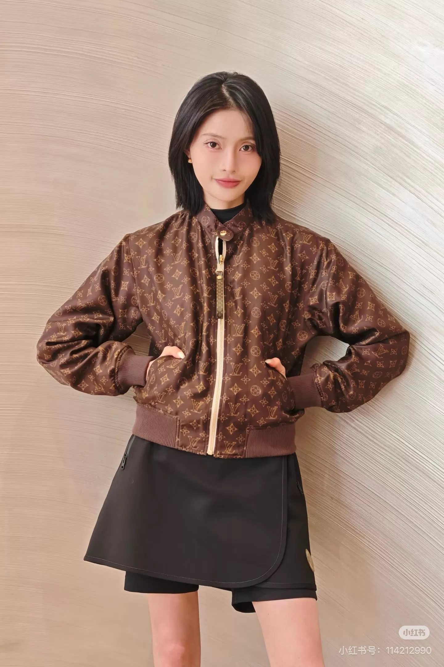 루이비통 양면 체크 집업 재킷 상세 이미지 30