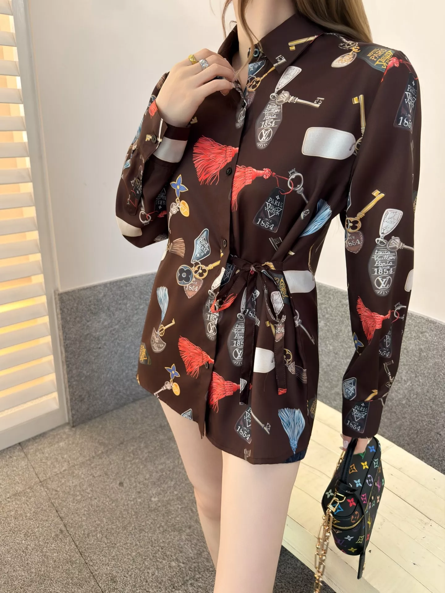 루이비통 프린트 롱슬리브 셔츠 상세 이미지 33