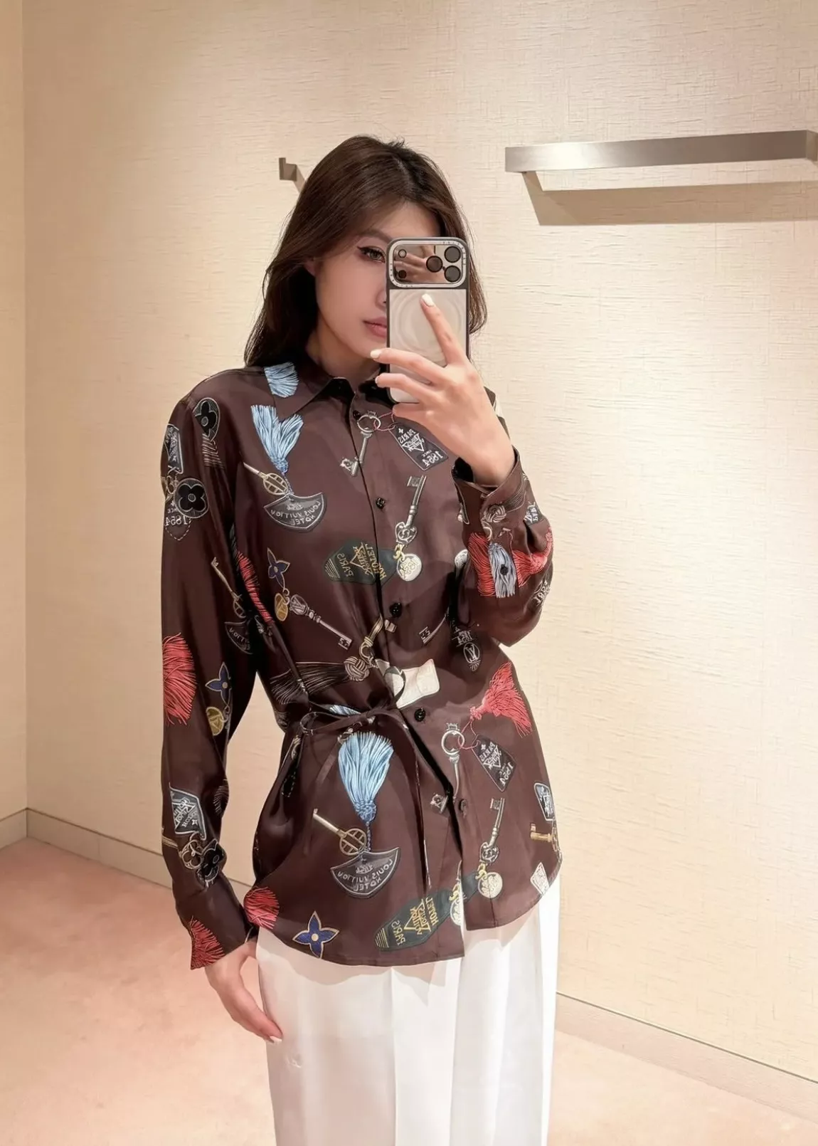 루이비통 프린트 롱슬리브 셔츠 상세 이미지 25