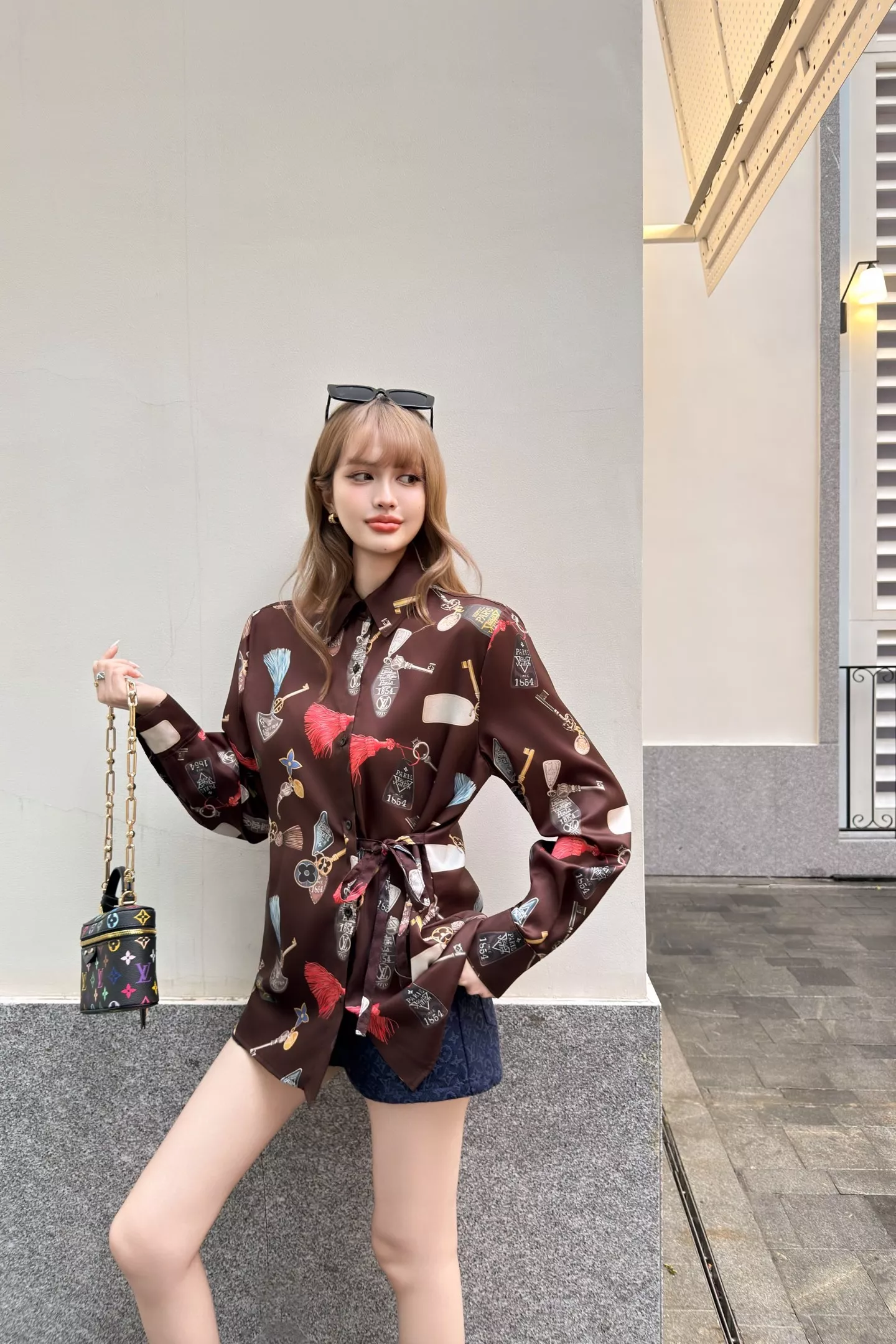 루이비통 프린트 롱슬리브 셔츠 상세 이미지 37