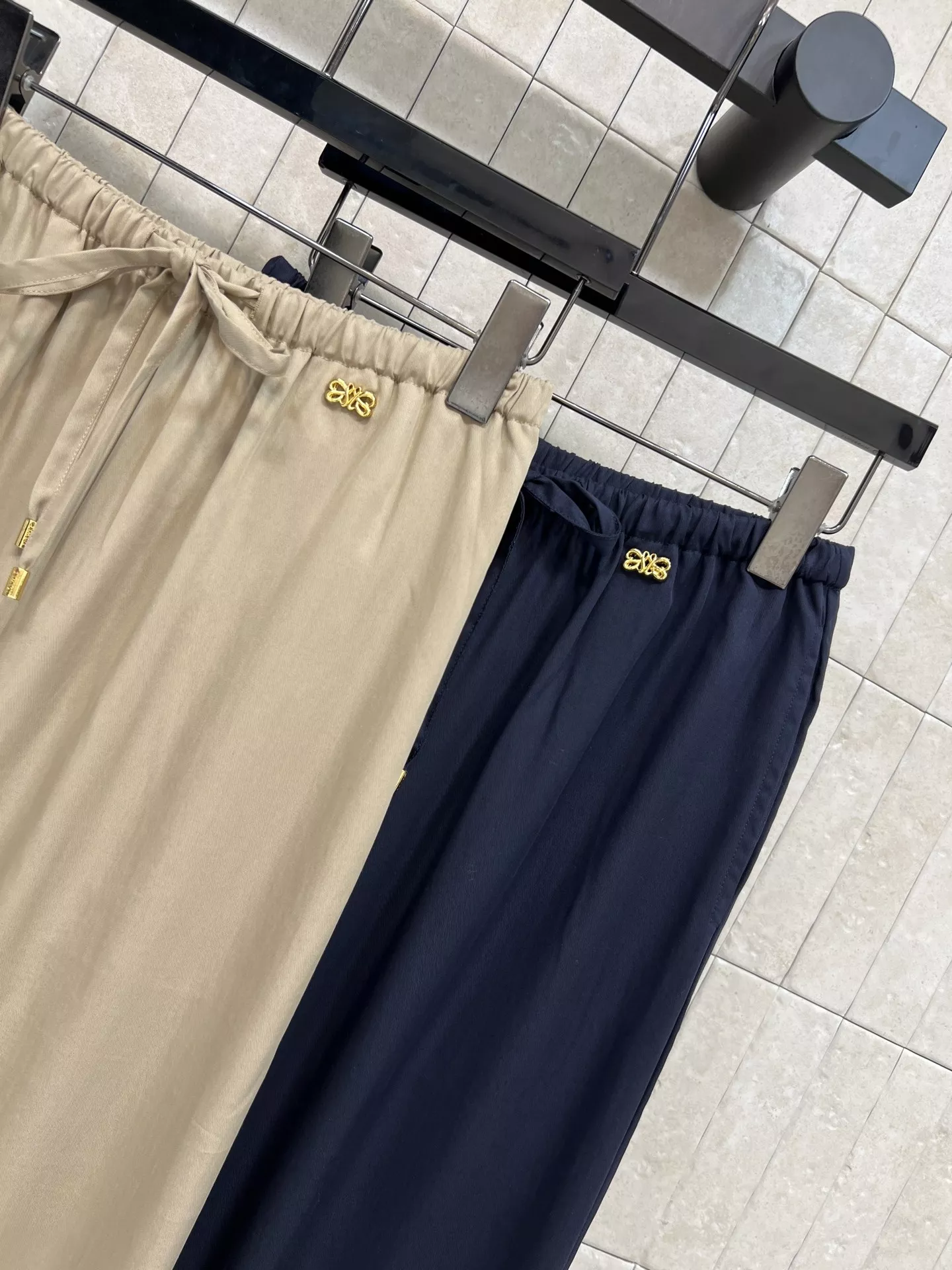 로에베 드로스트링 와이드 팬츠 상세 이미지 6