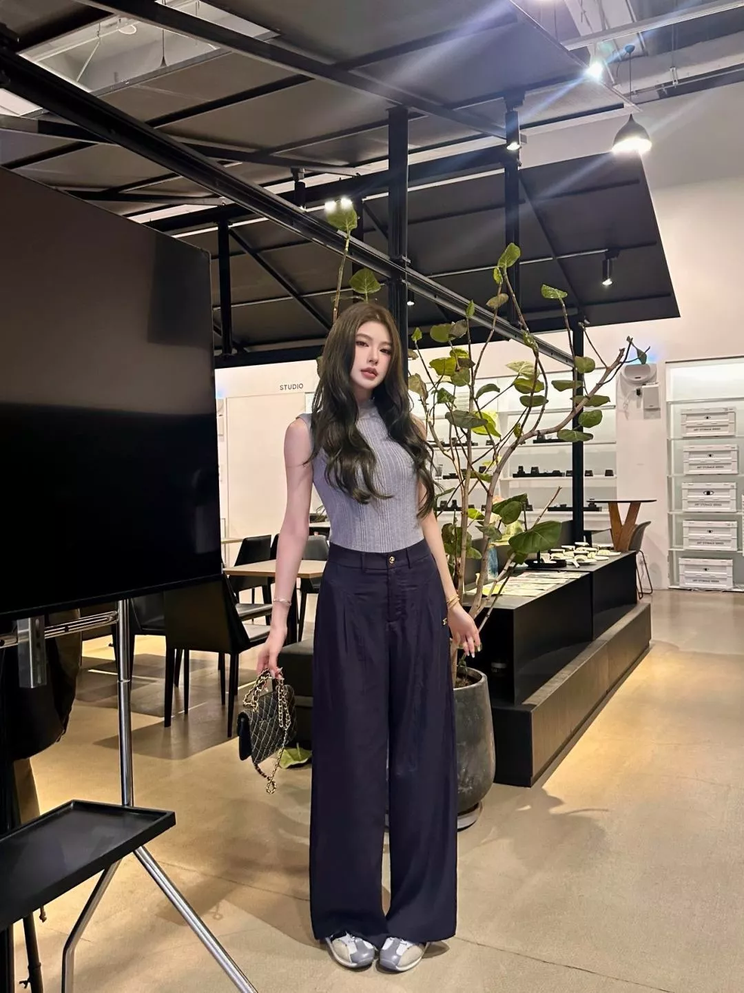 로에베 드로스트링 와이드 팬츠 상세 이미지 22