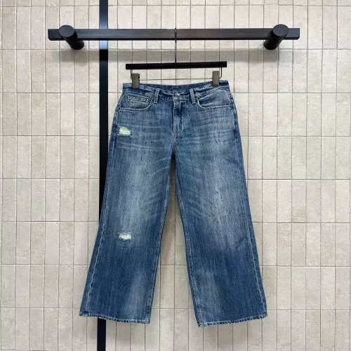 노브랜드 하이웨이스트 와이드 데님 팬츠