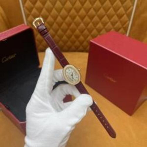 여성용 가죽 시계