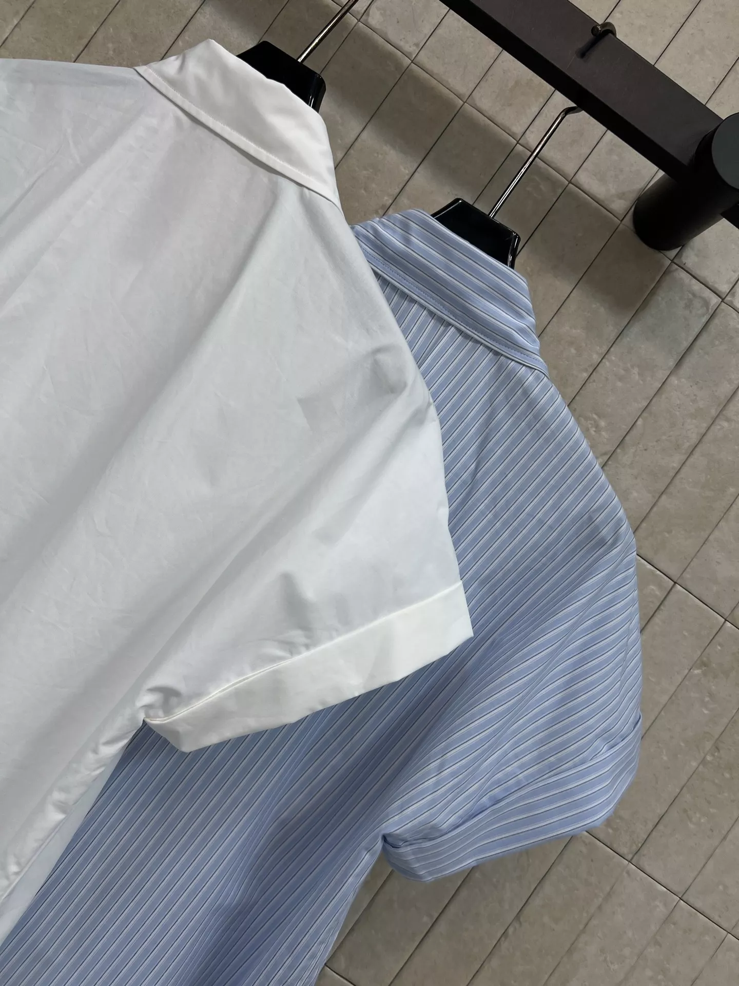 샤넬 자수 포켓 카라 반소매 셔츠 상세 이미지 8