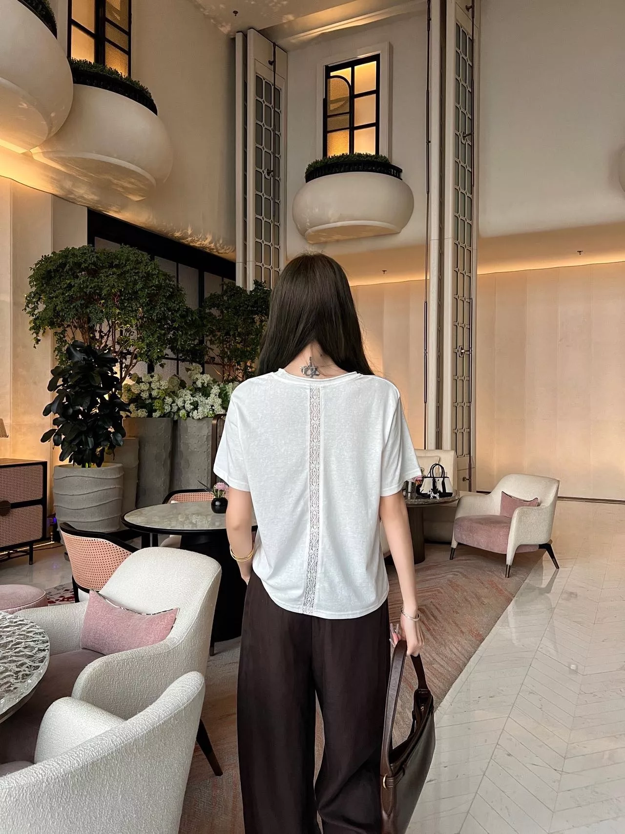 셀린느 린넨 하이웨이스트 와이드 팬츠 상세 이미지 19