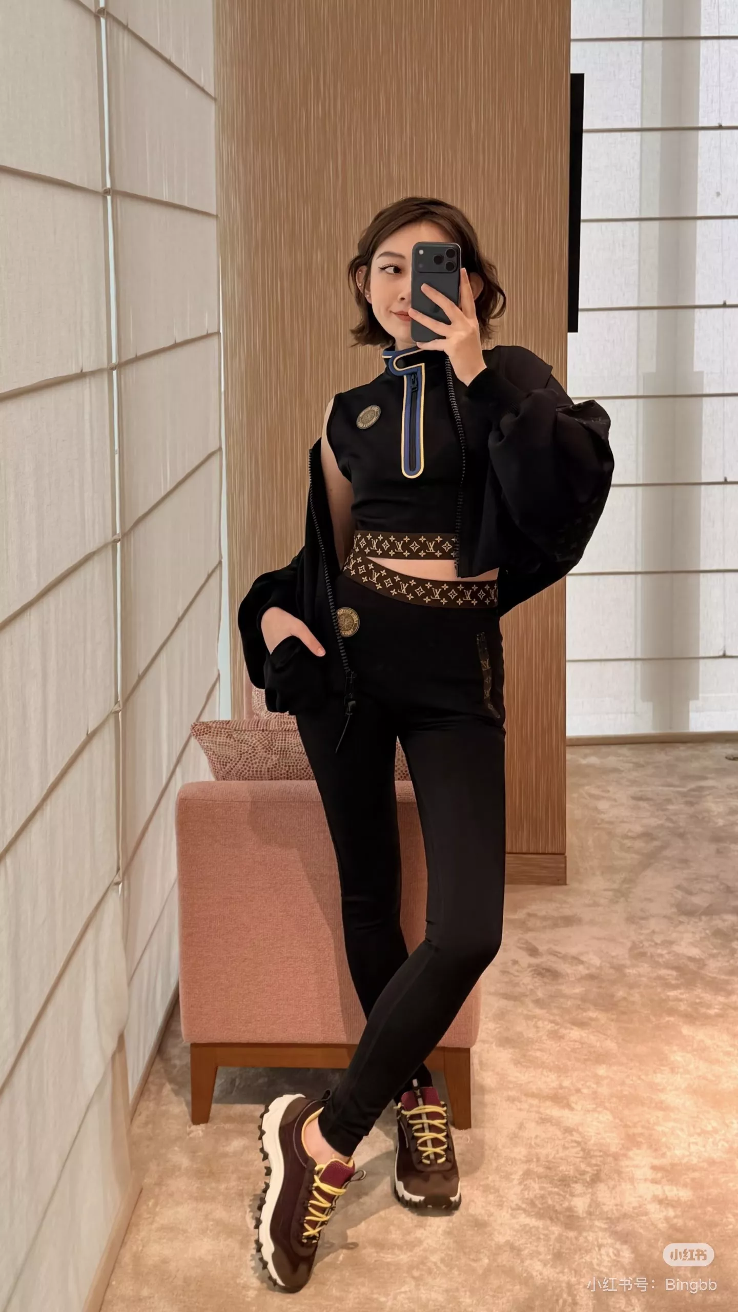 루이비통 모노그램 허리 밴드 스커트 팬츠 상세 이미지 34