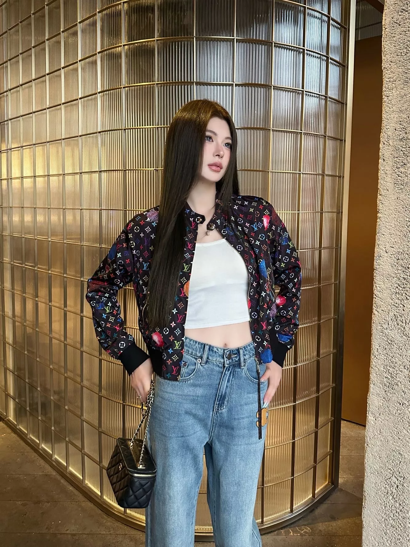 루이비통 모노그램 벌룬 패턴 쇼트 재킷 상세 이미지 22