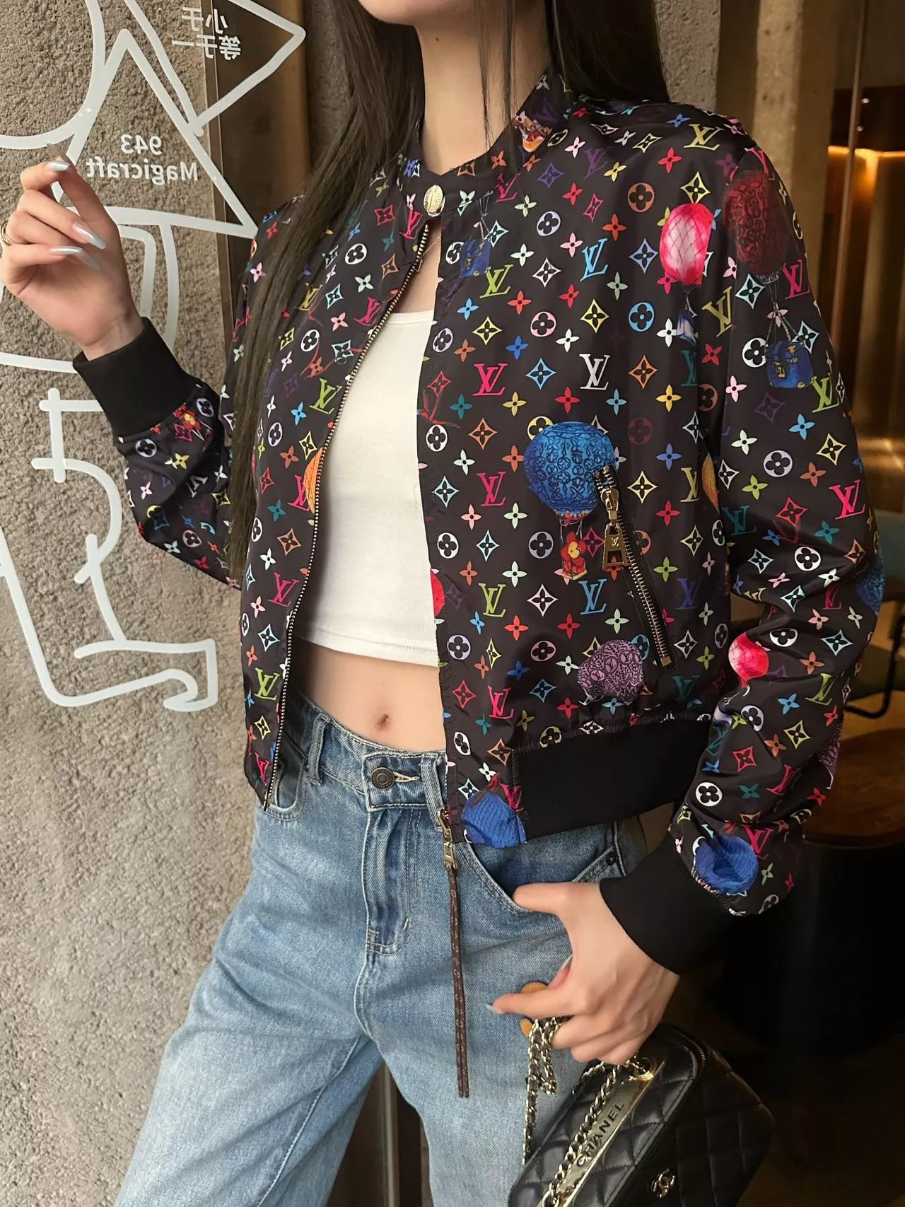 루이비통 모노그램 벌룬 패턴 쇼트 재킷 상세 이미지 20
