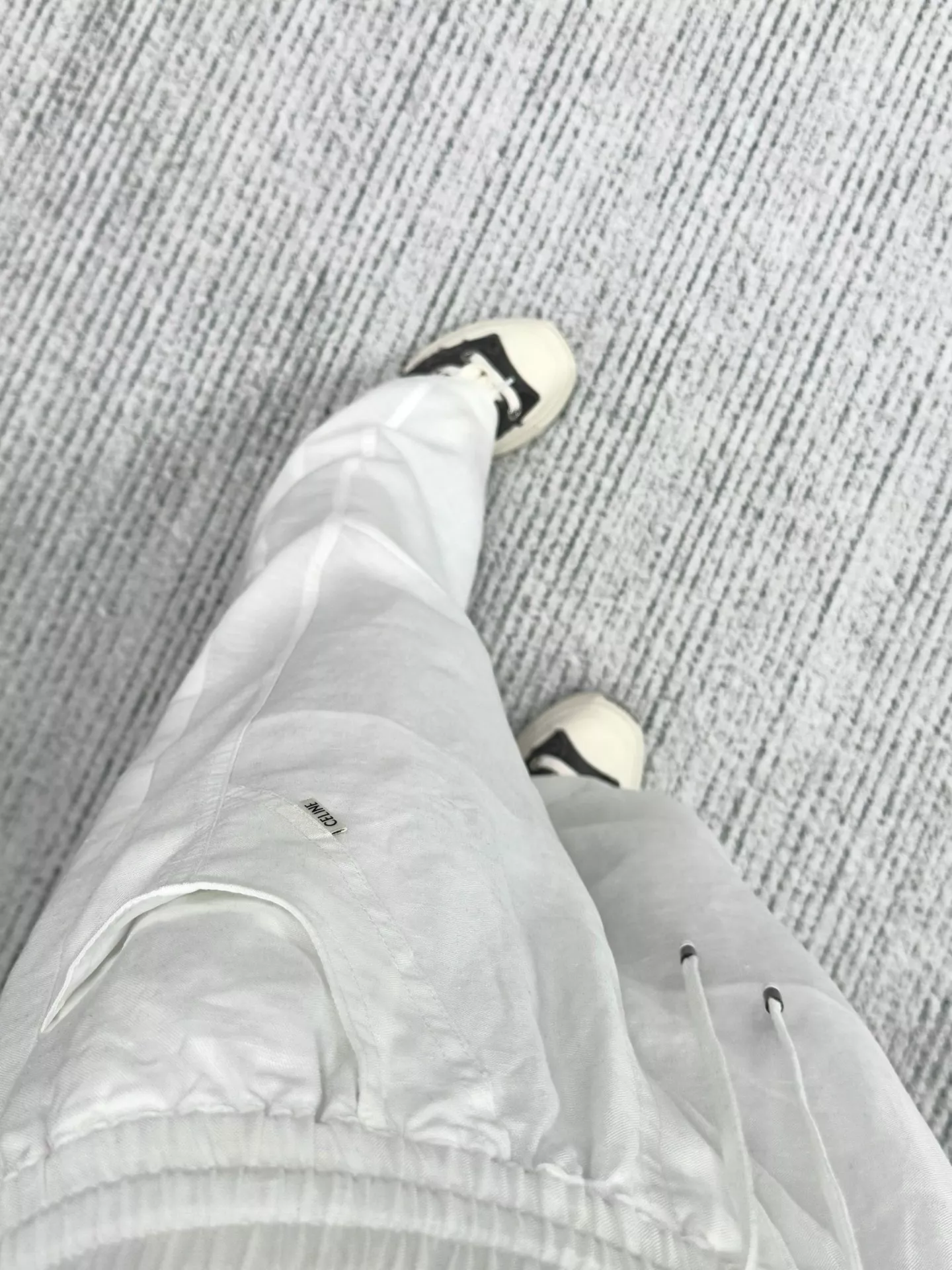 셀린느 스트링 와이드 밴딩 팬츠 상세 이미지 21