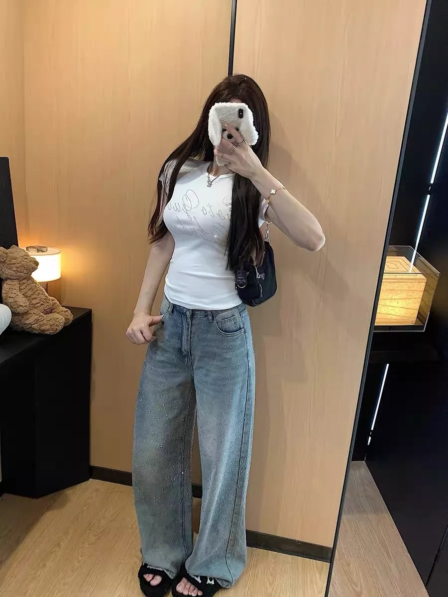 알렉산더왕 여성 레터링 큐빅 슬림 반팔티 상세 이미지 25