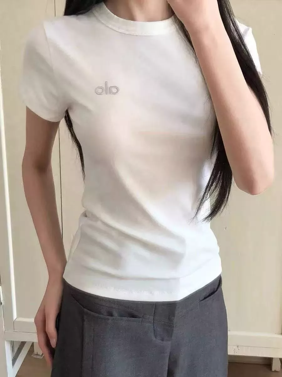알로 클래식 로고 라운드 반소매 티셔츠 상세 이미지 28