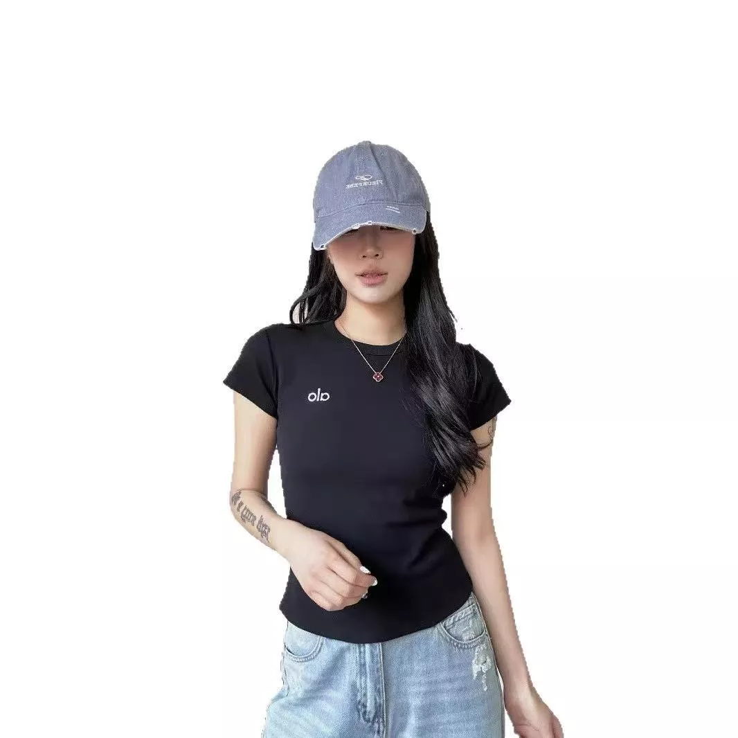알로 클래식 로고 라운드 반소매 티셔츠 상세 이미지 23