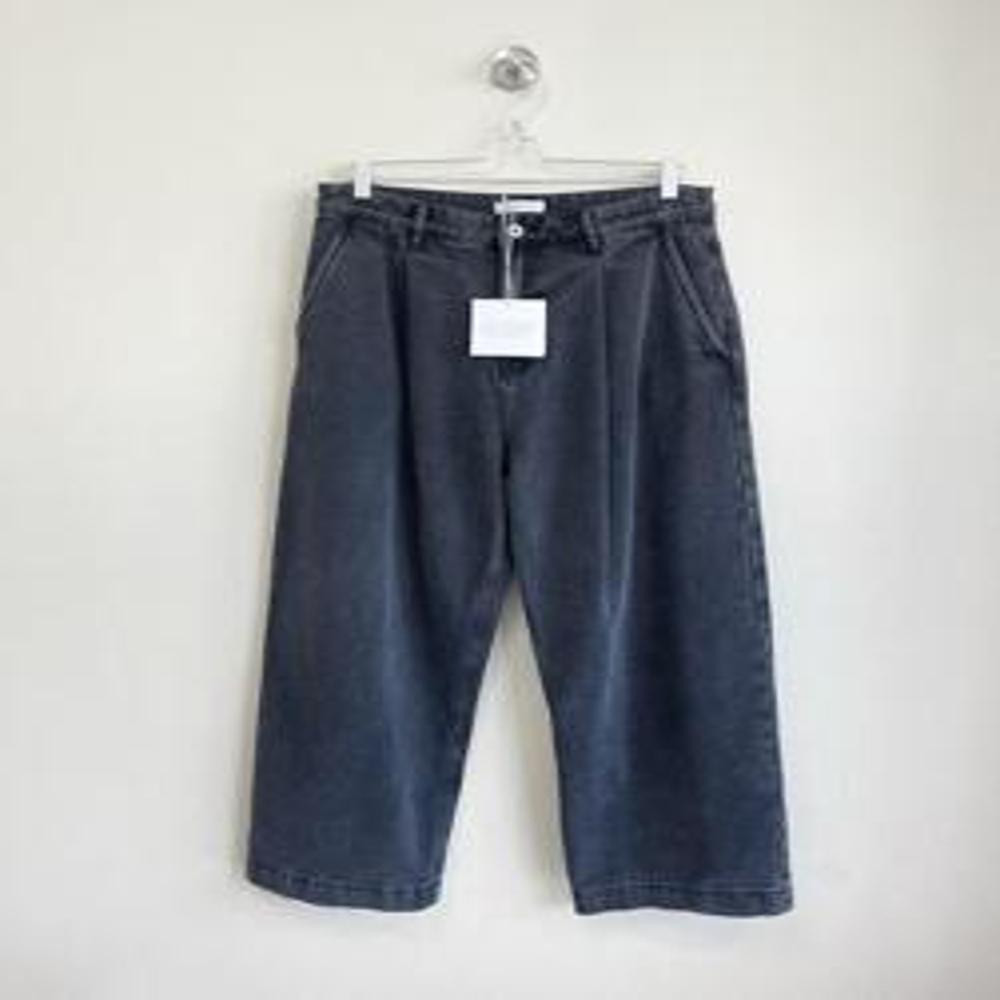 더로우 일본 쿠로키 데님 스트레이트 핏 와이드 팬츠 (25SS)