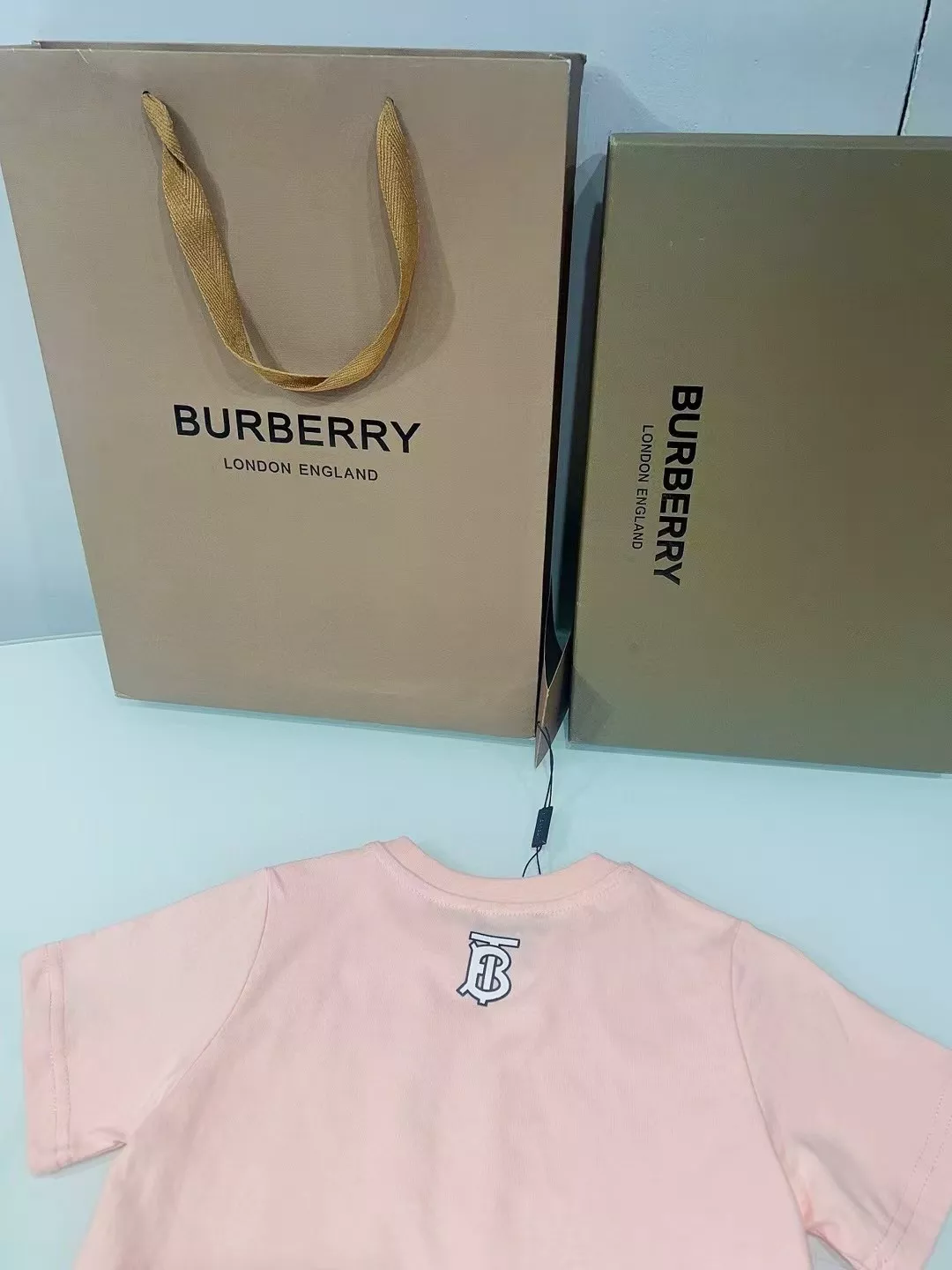 버버리 테디 베어 그래픽 코튼 티셔츠 상세 이미지 8