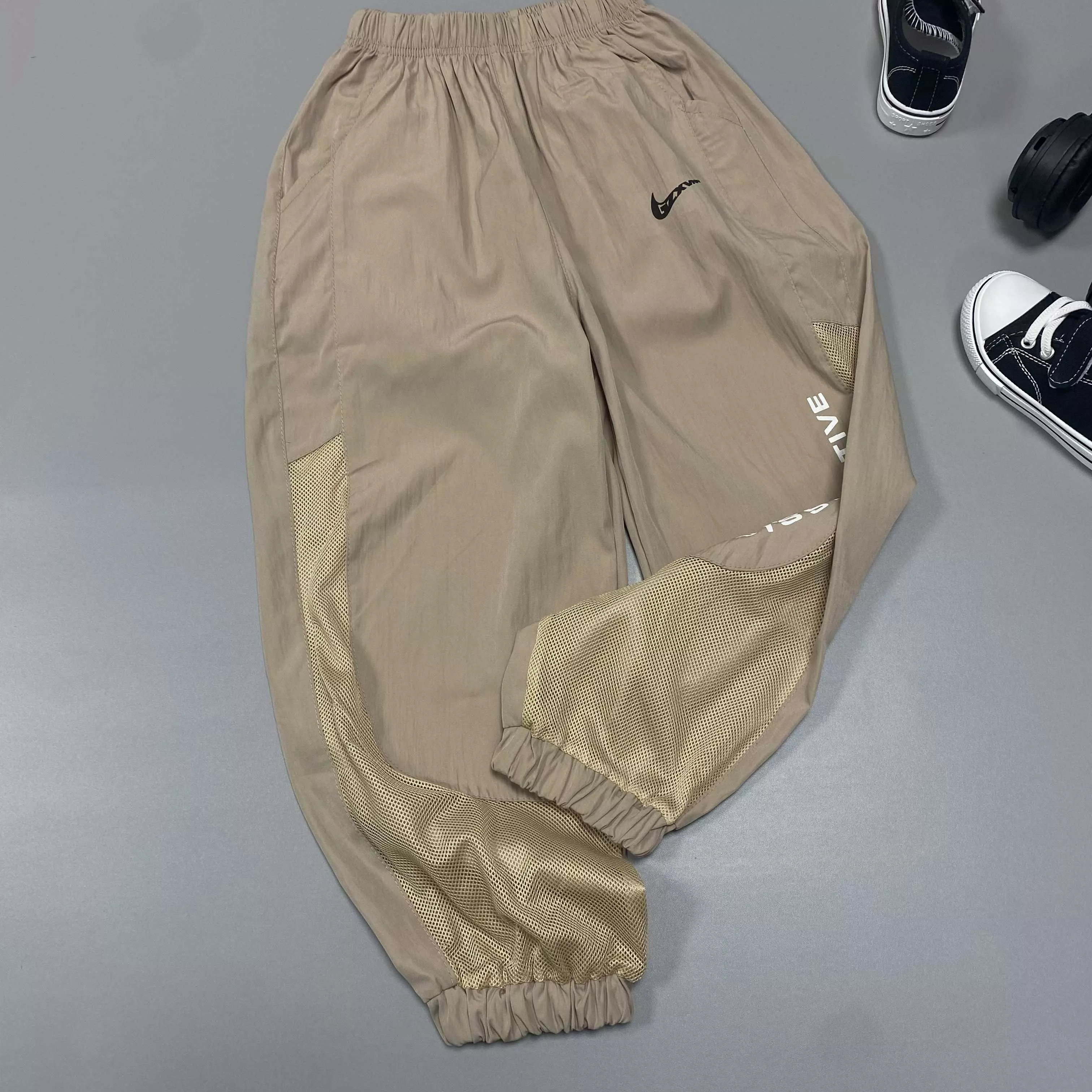 나이키 메쉬 배색 쿨링 밴딩 팬츠 상세 이미지 9