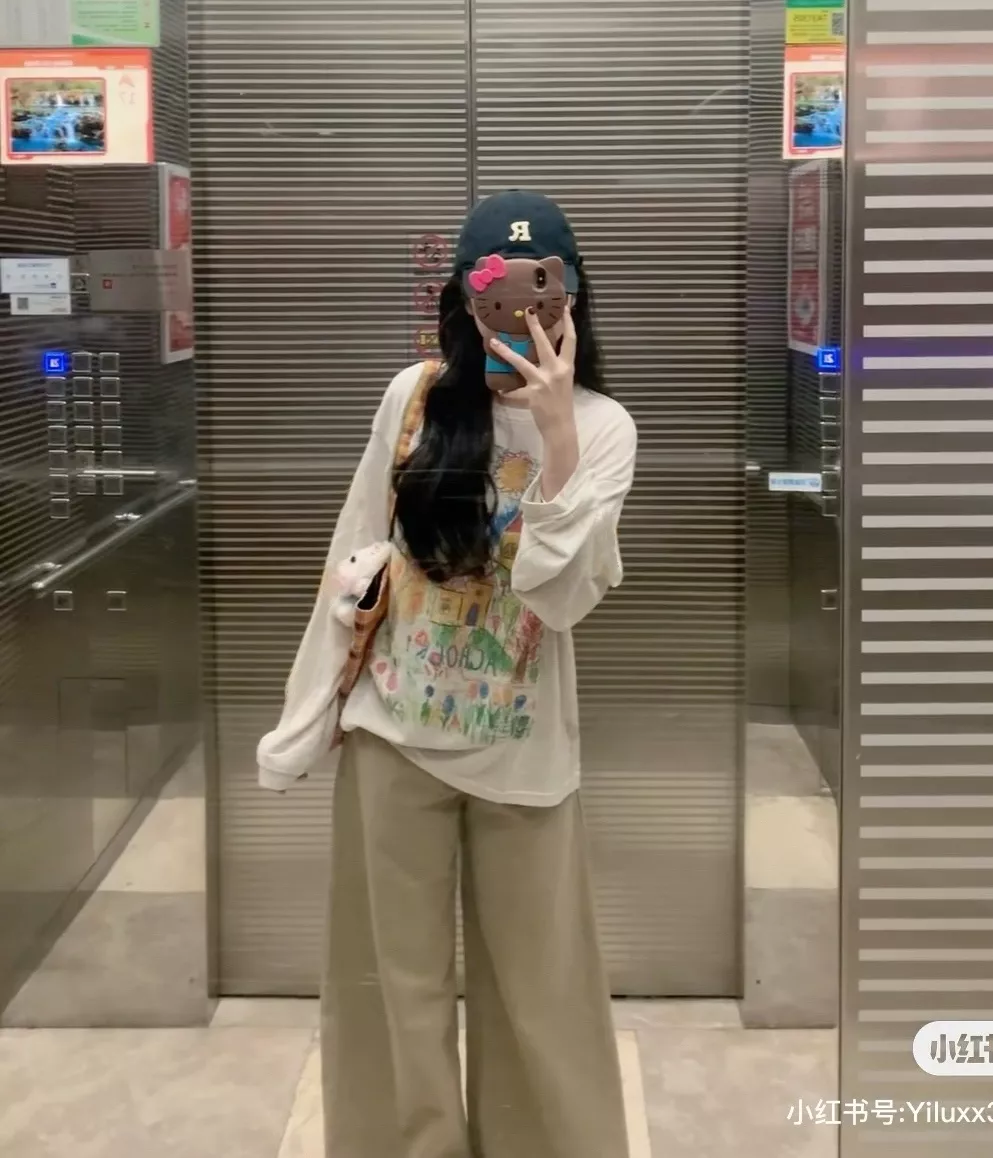 노브랜드 복고 핸드드로잉 그래피티 시스루 커버업 상세 이미지 18