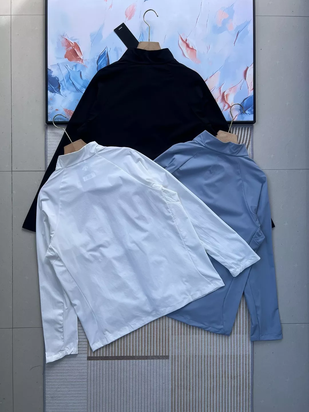데상트 경량 자외선 차단 집업 재킷 상세 이미지 5