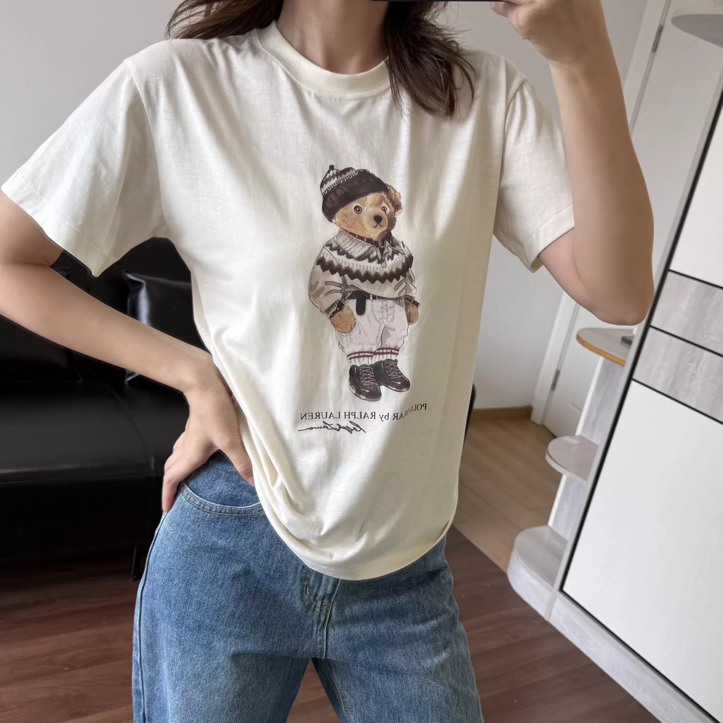 랄프로렌 폴로베어 프린트 티셔츠 상세 이미지 32
