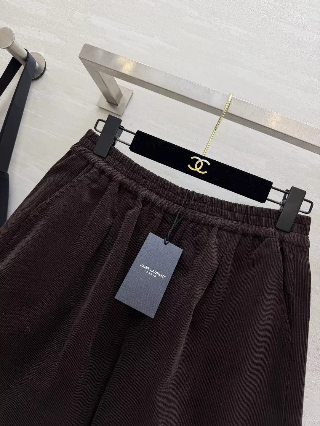 입생로랑 코듀로이 캐주얼 쇼츠 상세 이미지 3