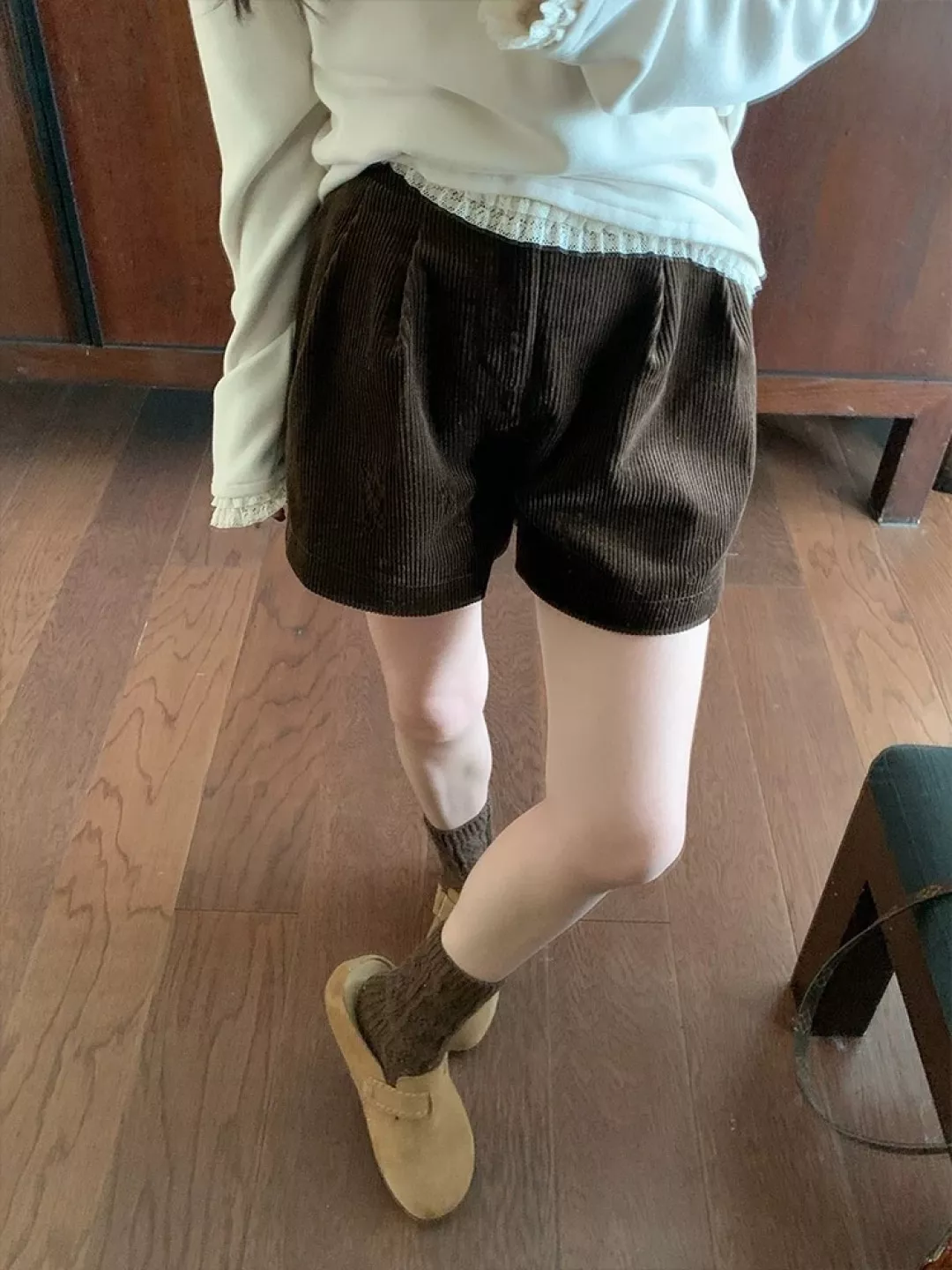 입생로랑 코듀로이 캐주얼 쇼츠 상세 이미지 9