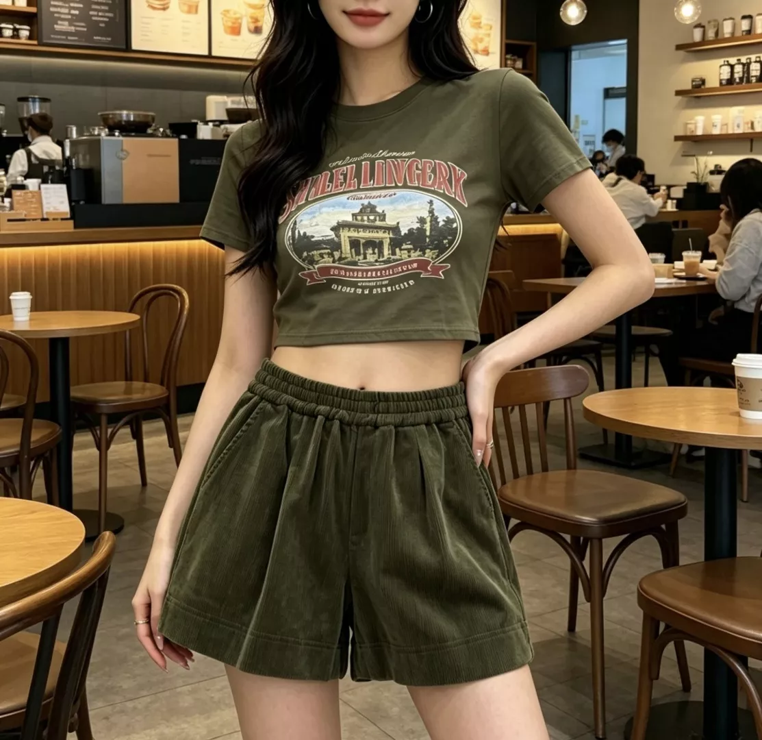 입생로랑 코듀로이 캐주얼 쇼츠 상세 이미지 18
