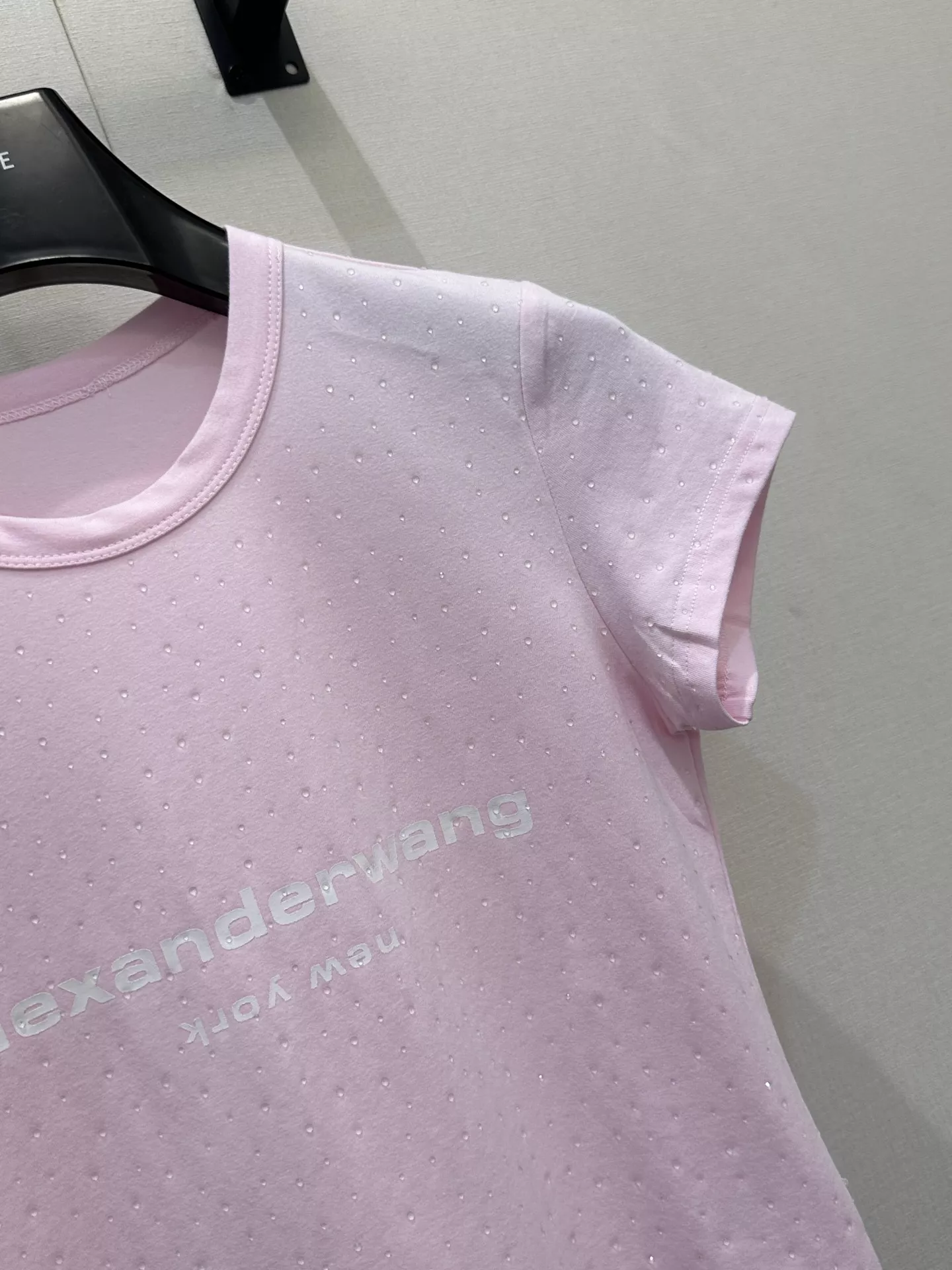 알렉산더왕 크롭 레터링 반팔 티셔츠 상세 이미지 22