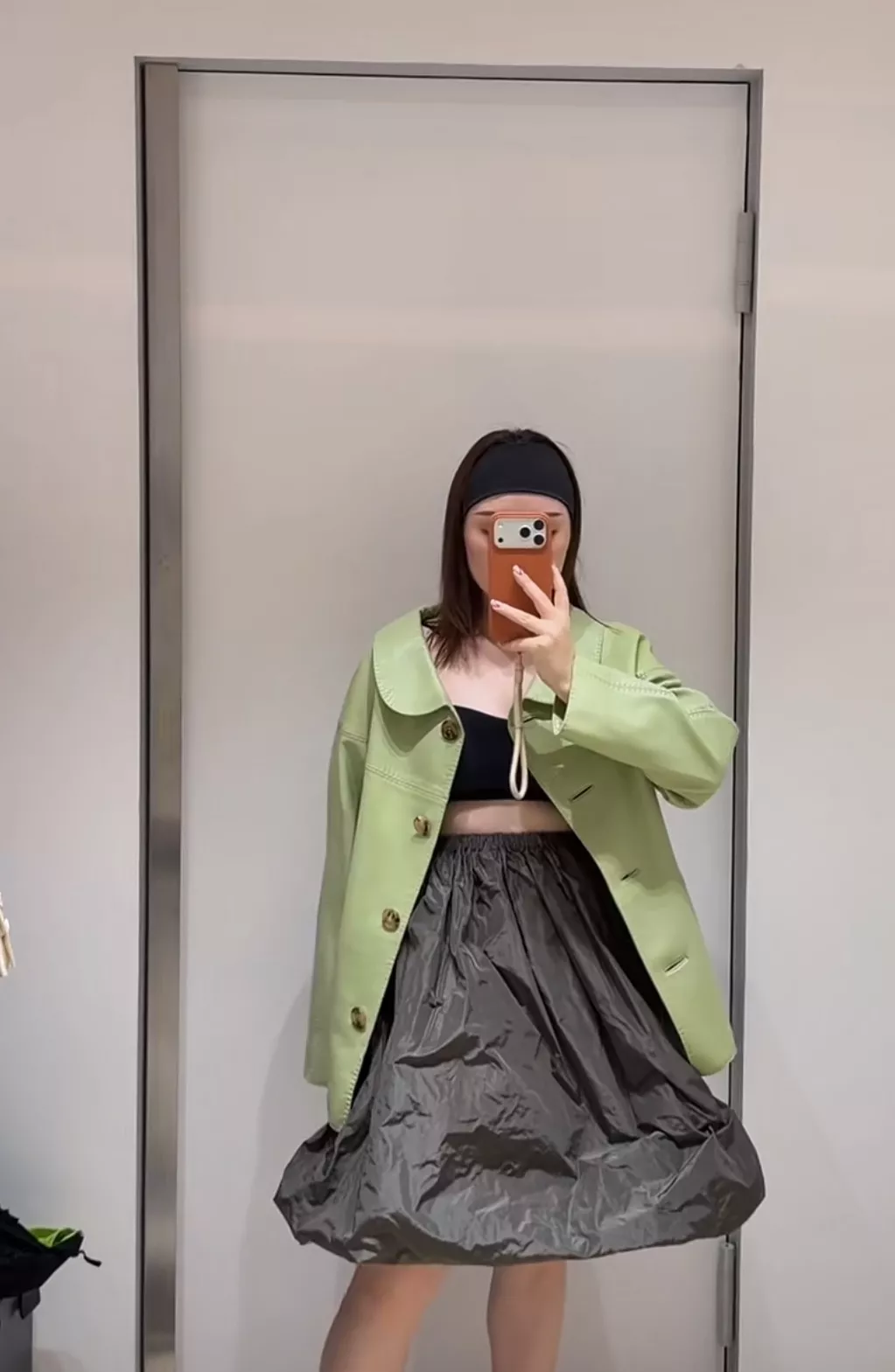 프라다 플라워 벌룬 실루엣 스커트 상세 이미지 6