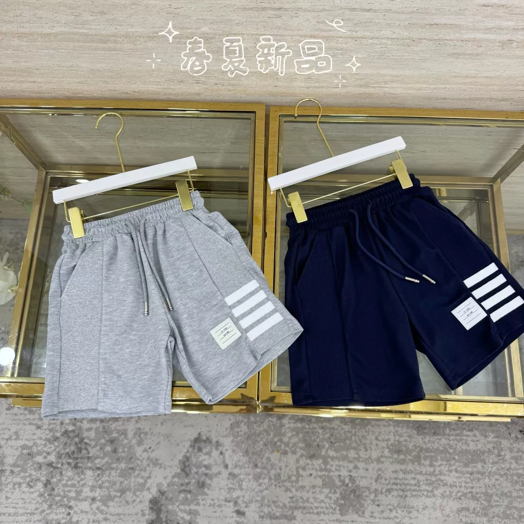 톰브라운 강아지 자수 카라 반팔 세트 상세 이미지 3