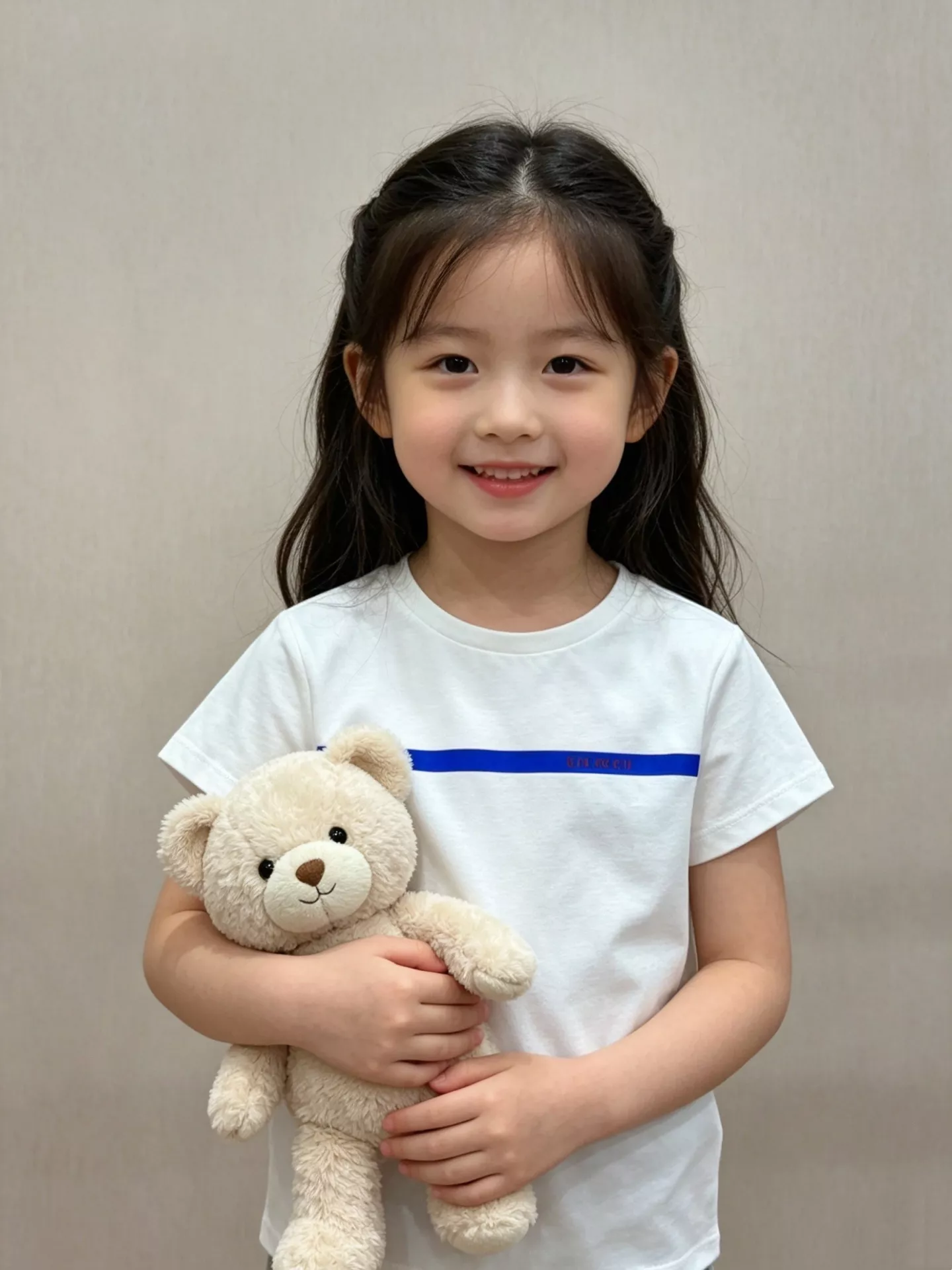 구찌 블루 스트라이프 로고 코튼 티셔츠 상세 이미지 25