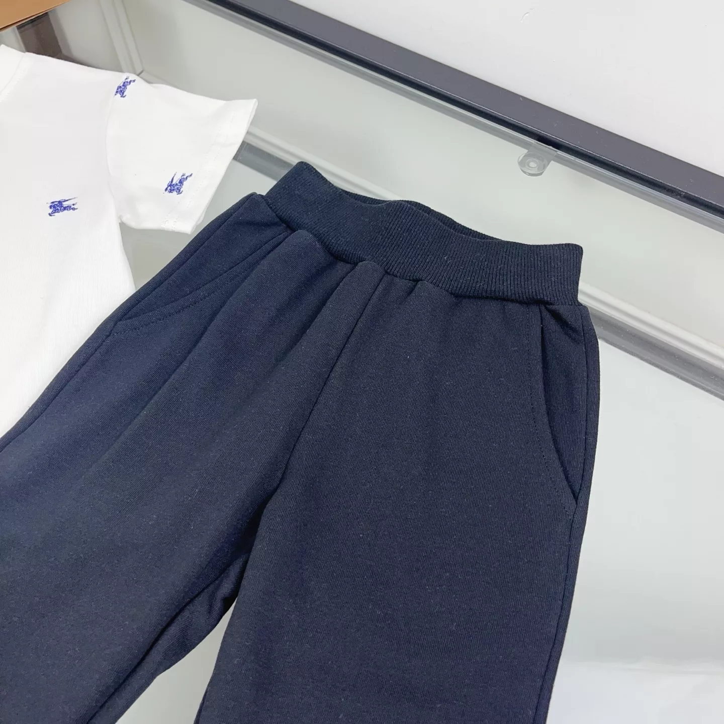 버버리 키즈 캐주얼 기사 프린트 세트 상세 이미지 11
