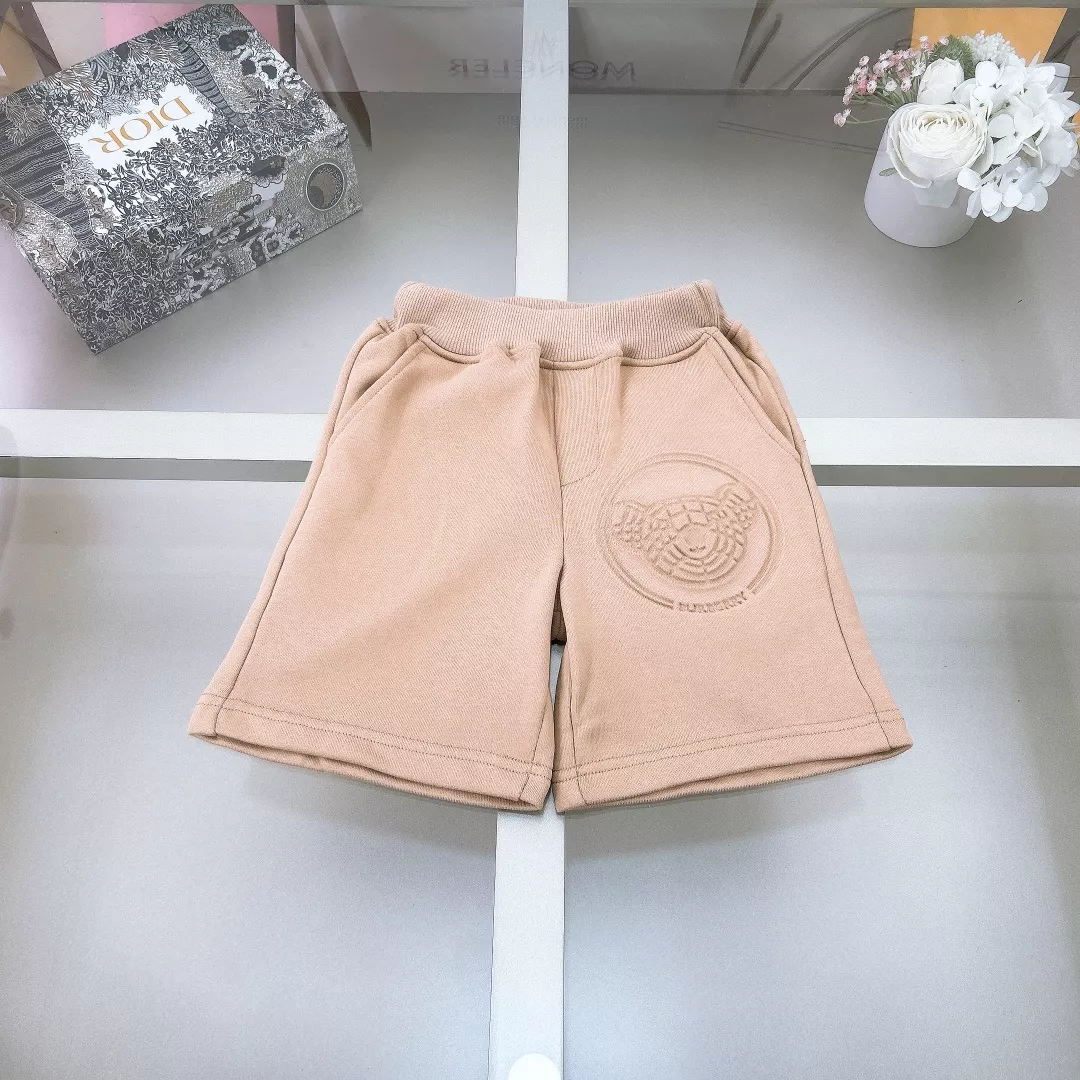 버버리 카키 반바지 베어 반소매 세트 상세 이미지 8