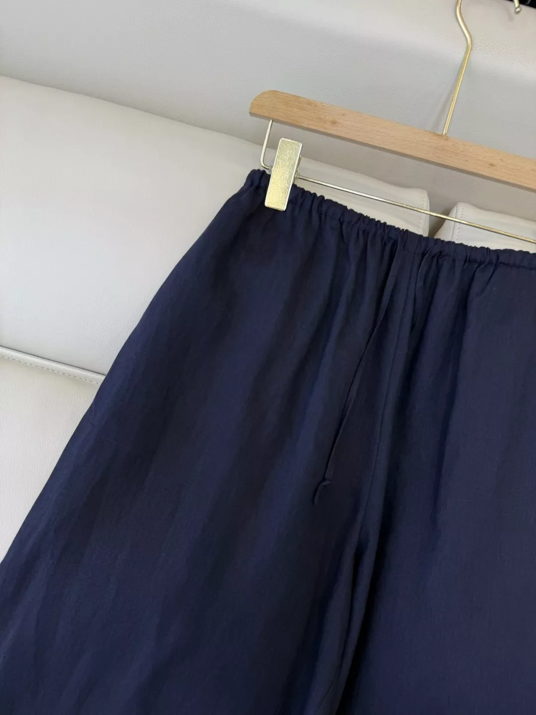브루넬로쿠치넬리 린넨 와이드 롱팬츠 상세 이미지 6