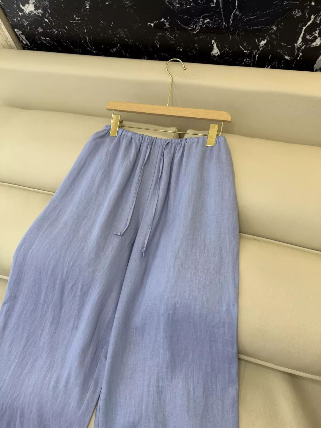 브루넬로쿠치넬리 린넨 와이드 롱 팬츠 상세 이미지 6