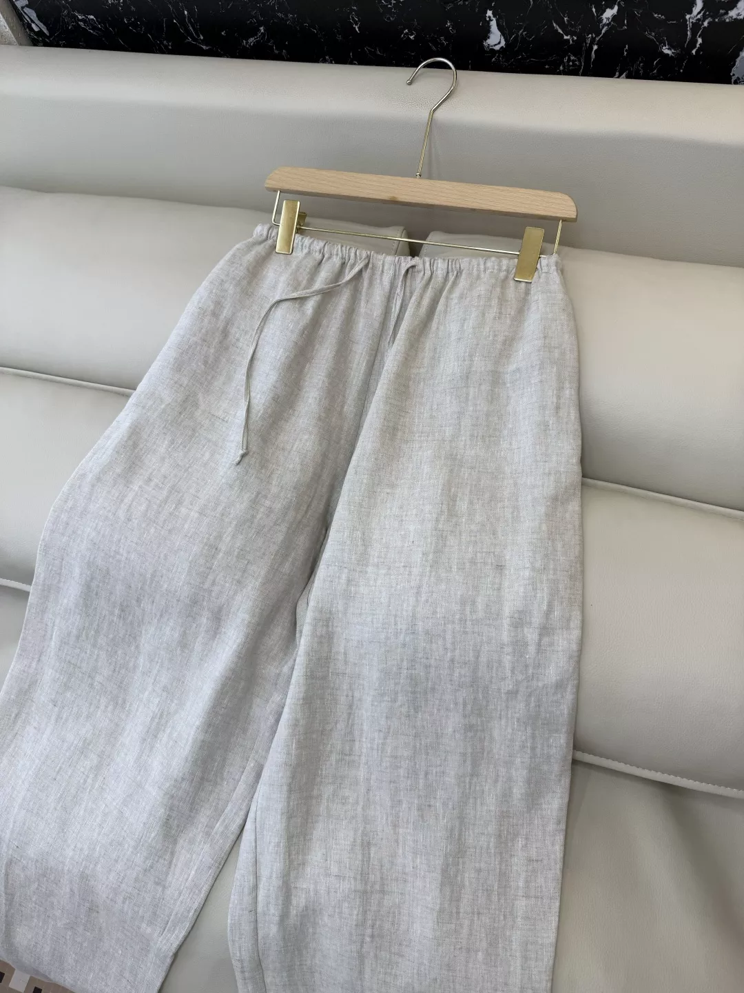 브루넬로쿠치넬리 린넨 와이드 롱팬츠 상세 이미지 7