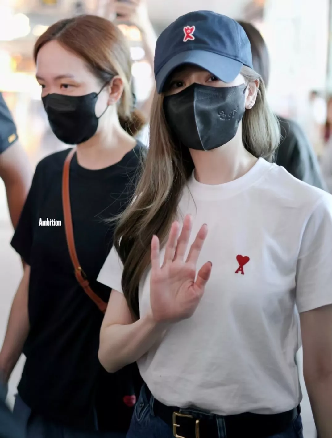 아미 하트 로고 자수 라운드넥 반팔 티셔츠 상세 이미지 25