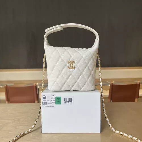 샤넬 퀼팅 체인 버킷 스타일 백
