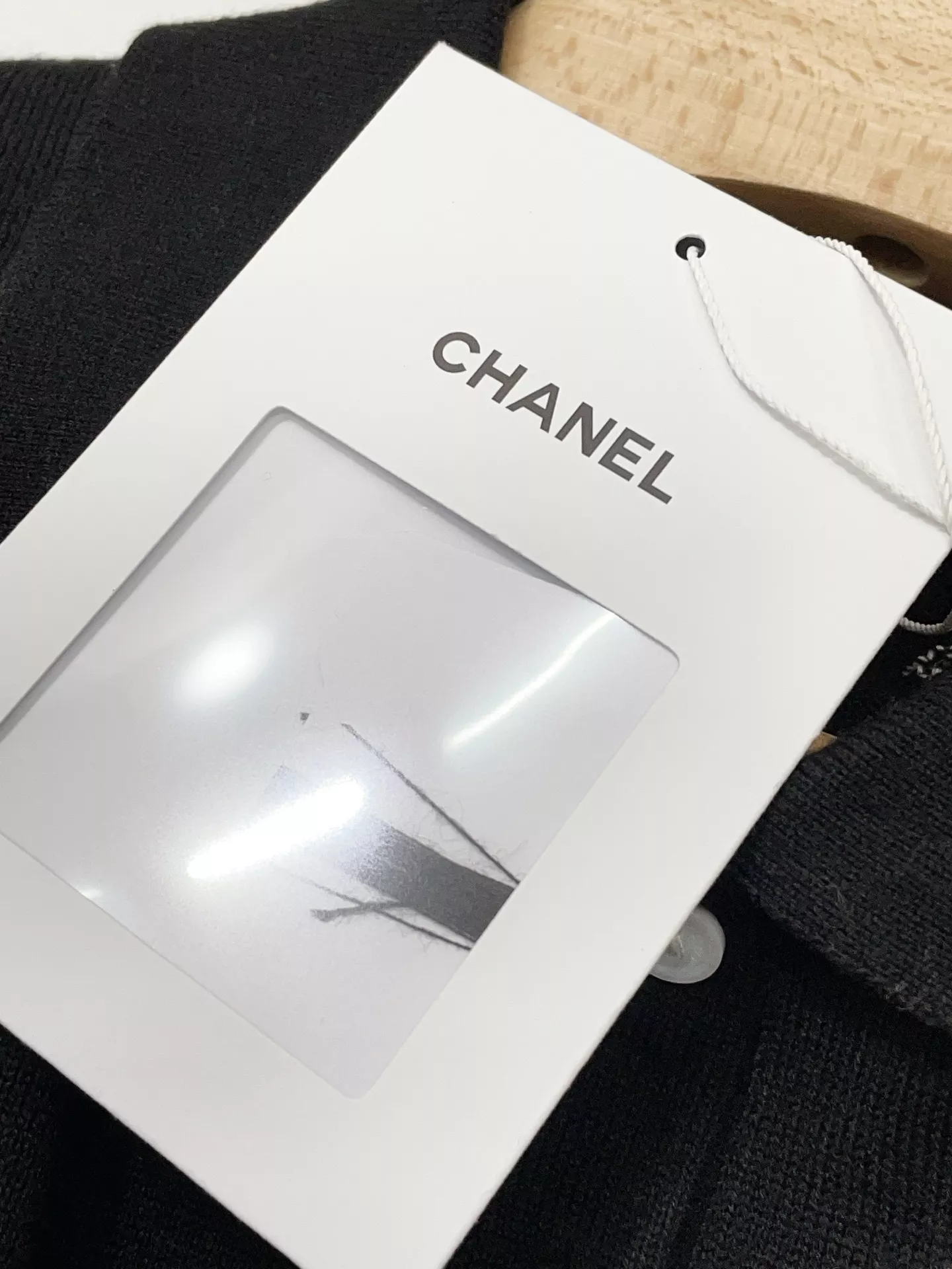 샤넬 여성 카라 반소매 니트탑 상세 이미지 14