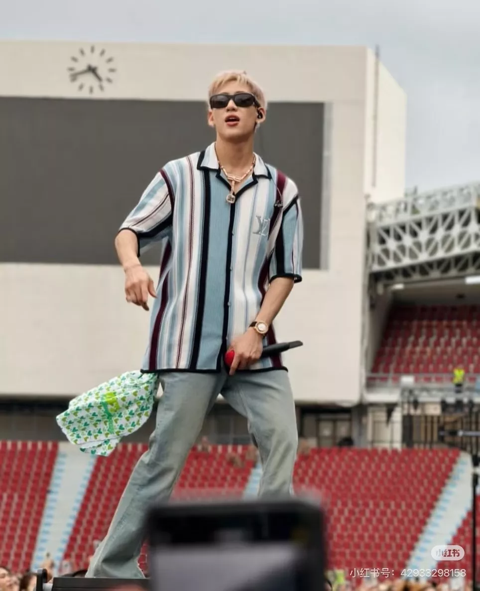 루이비통 스트라이프 오픈카라 니트 가디건 상세 이미지 25